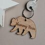 Personalised 'Mummy Bear' Keyring, thumbnail 3 of 4