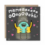 'Mama Oooh' Mother's Day Card, thumbnail 1 of 2