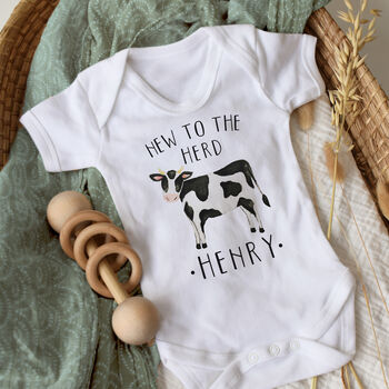 New To The Herd Newborn Baby Gift Set, 4 of 7