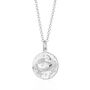 Cancer Zodiac Necklace, Sterling Silver Or Gold Plated, thumbnail 10 of 10