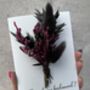 Gothic Dried Flower Bridesmaid/Maid Of Honour Proposal Gift Card, thumbnail 1 of 6