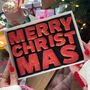 Merry Christmas Message Letterbox Iced Cookies, thumbnail 2 of 11