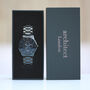 Men's Handwritten Personalised Message Watch In Black, thumbnail 8 of 8
