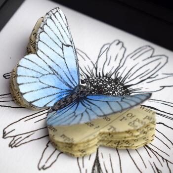 Personalised Butterfly And Flower Artwork, 4 of 10