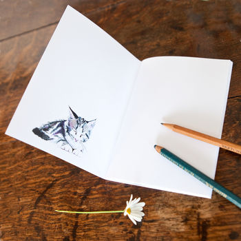 Inky Kitten Notebook, 2 of 4