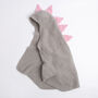Baby Dinosaur Hooded Blanket Easy Knitting Kit, thumbnail 2 of 10