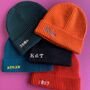 Personalised Embroidered Beanie Hat, thumbnail 7 of 12