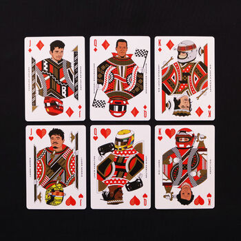 Formula One Playing Cards, 4 of 12