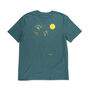 Organic Mens Migrate Swallow T Shirt, thumbnail 1 of 3