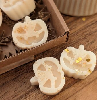 Pumpkin Spice Halloween Inspired Wax Melts For Halloween Decor, 6 of 7
