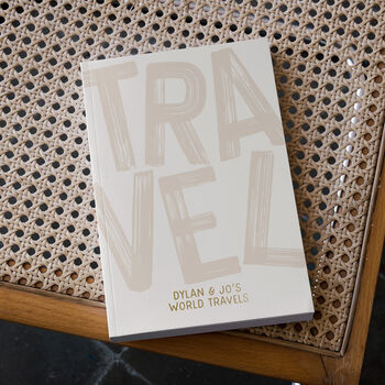 Personalised Ultimate Travel Journal | Choice Of Covers, 5 of 12