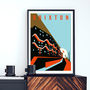 Brutalist London Southwyck House Illustrated Poster, thumbnail 2 of 4