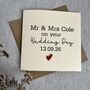 Personalised On Your Wedding Day Card, thumbnail 1 of 2