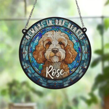 Cockapoo Memorial Suncatcher, 5 of 6