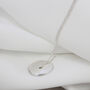 Personalised Silver Spinner Necklace, thumbnail 4 of 7