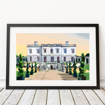 Queen's House, Greenwich Illustrated Art Print, 2 of 2