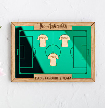 Personalised Family Football Team, 2 of 5