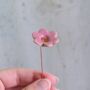 Ceramic Fuchsia Flower Stems Set In Three Styles, thumbnail 7 of 8