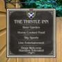 Thistle Inn Personalised Home Pub Sign Man Cave Sign, thumbnail 6 of 9