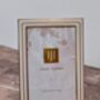 Isaac Jacobs White And Gold Tone Border Photo Frame, thumbnail 2 of 3