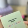 Thank You For Helping Me Grow Sweet Gift For Teachers, thumbnail 4 of 5
