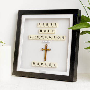 Personalised First Holy Communion Keepsake Frame, 4 of 9
