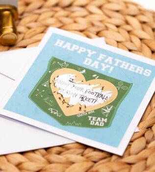 Personalised Fathers Day Scratch Card, 4 of 4