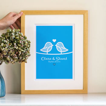 Two Birds Couples Print, 2 of 8