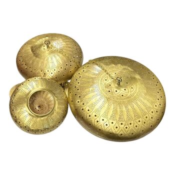 Moroccan Sphere Shape Traditional Ceiling Lamp, 4 of 12