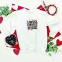 Santa’s Favourite Nurse Christmas Jumper – Unisex White Festive Sweatshirt, thumbnail 2 of 4