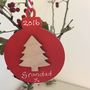 Personalised Christmas Tree Bauble Decoration, thumbnail 2 of 5