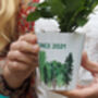 Growing Together Personalised Anniversary Plant Pot, thumbnail 2 of 3