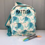 Little Girls Personalised Backpack, thumbnail 2 of 12