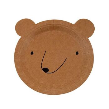 Woodland Bear Paper Plates, 2 of 2