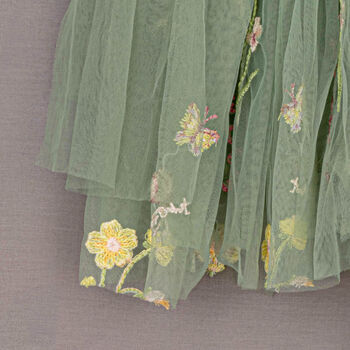 Enchanted Angel Fairy Flower Girl Dress Fern, 7 of 12