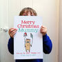 Personalised Big Christmas Bear Card, thumbnail 1 of 2