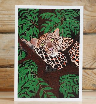 Leopard Greeting Card, 2 of 2