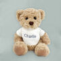 Personalised Bertie Bear With Welcome Baby Balloons, thumbnail 2 of 10