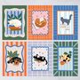 Cats And Books Postcard Set | Pack Of Six, thumbnail 2 of 7