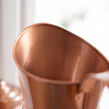 Personalised Copper Pitcher Jug Gift, 5 of 9