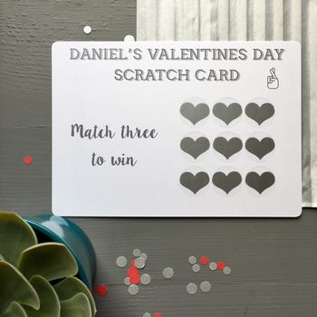 Valentine's Day Scratch Card, 5 of 6