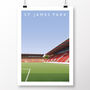 Exeter City St James Park Big Bank/Main Stand Poster, thumbnail 2 of 8