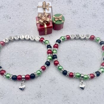 Birthday Bracelet Personalised With Name. Age Gift, 8 of 12