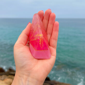 Crystal Soap Gift Set For Women / Surprise In A Soap With Genuine Gemstones Inside / Christmas Gifts, 9 of 12