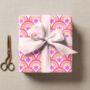 Cosmos Pink Flower Gift Wrap Set, thumbnail 10 of 11