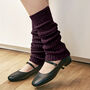 Soft Alpaca Legwarmer, 100% Alpaca Wool, thumbnail 3 of 4