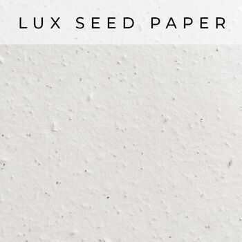 Cirrus Seed Paper Save The Date, 3 of 3