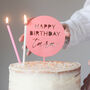 Personalised Happy Birthday Cake Topper, thumbnail 1 of 6