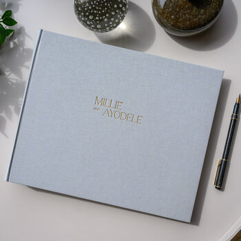 Personalised Linen Wedding Stationery, 3 of 12