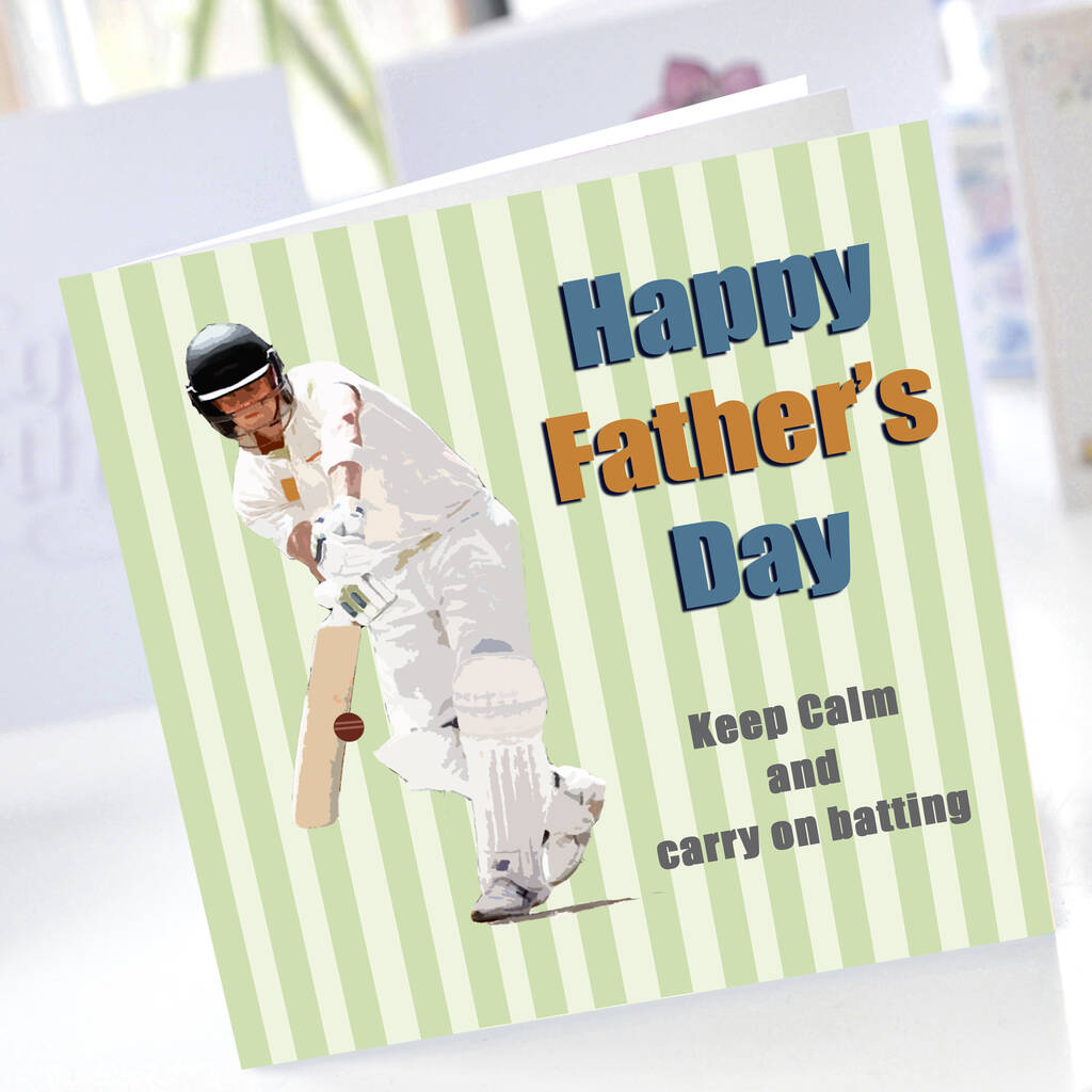Cricket Father's Day Card By Amanda Hancocks